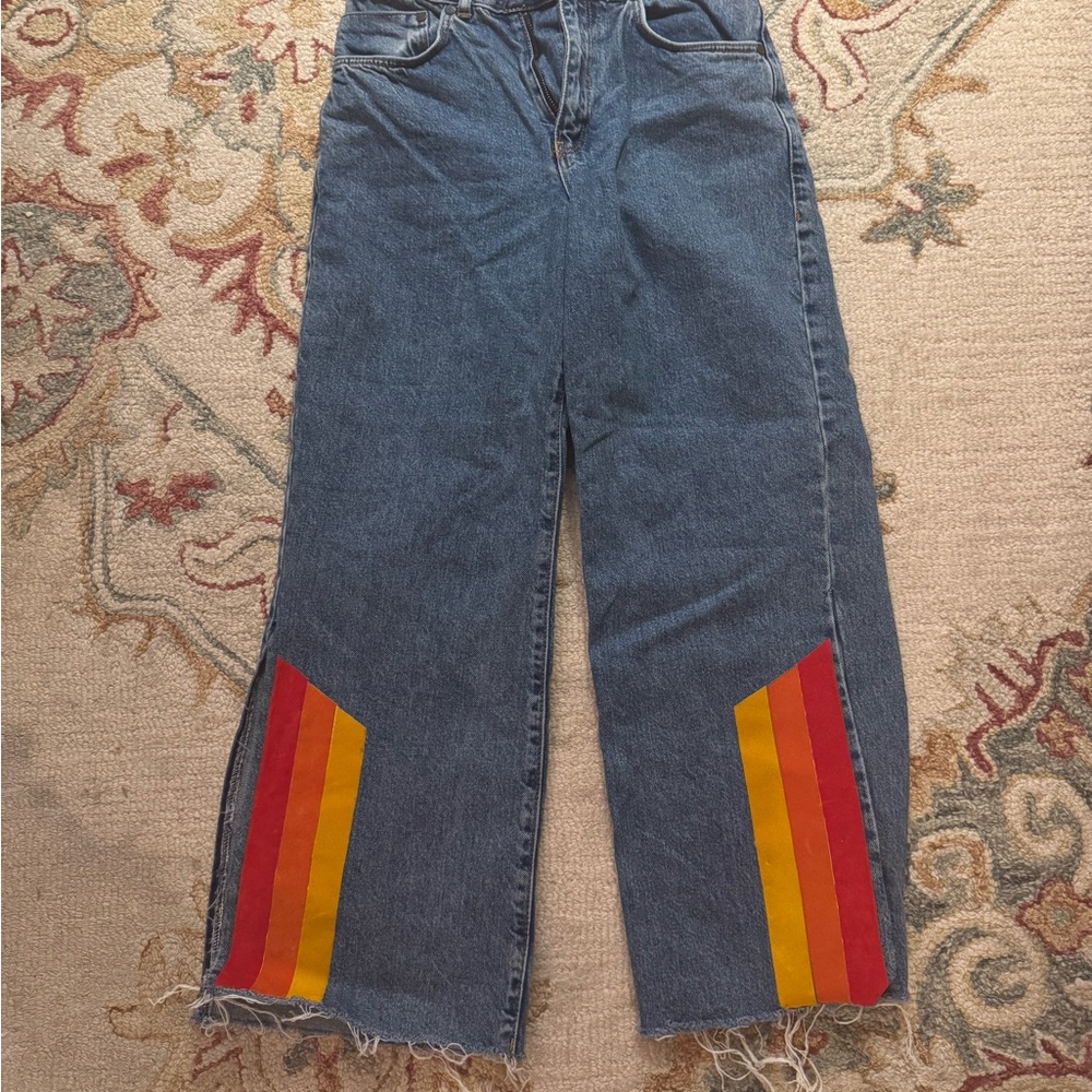 The Ragged Priest High Waist Wide Leg Jeans